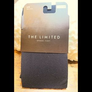 The Limited black opaque tights